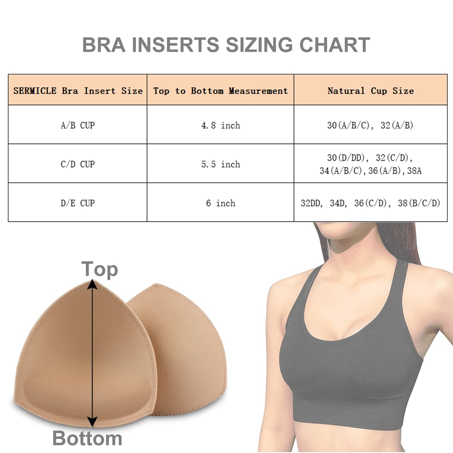 Bra Pad Inserts