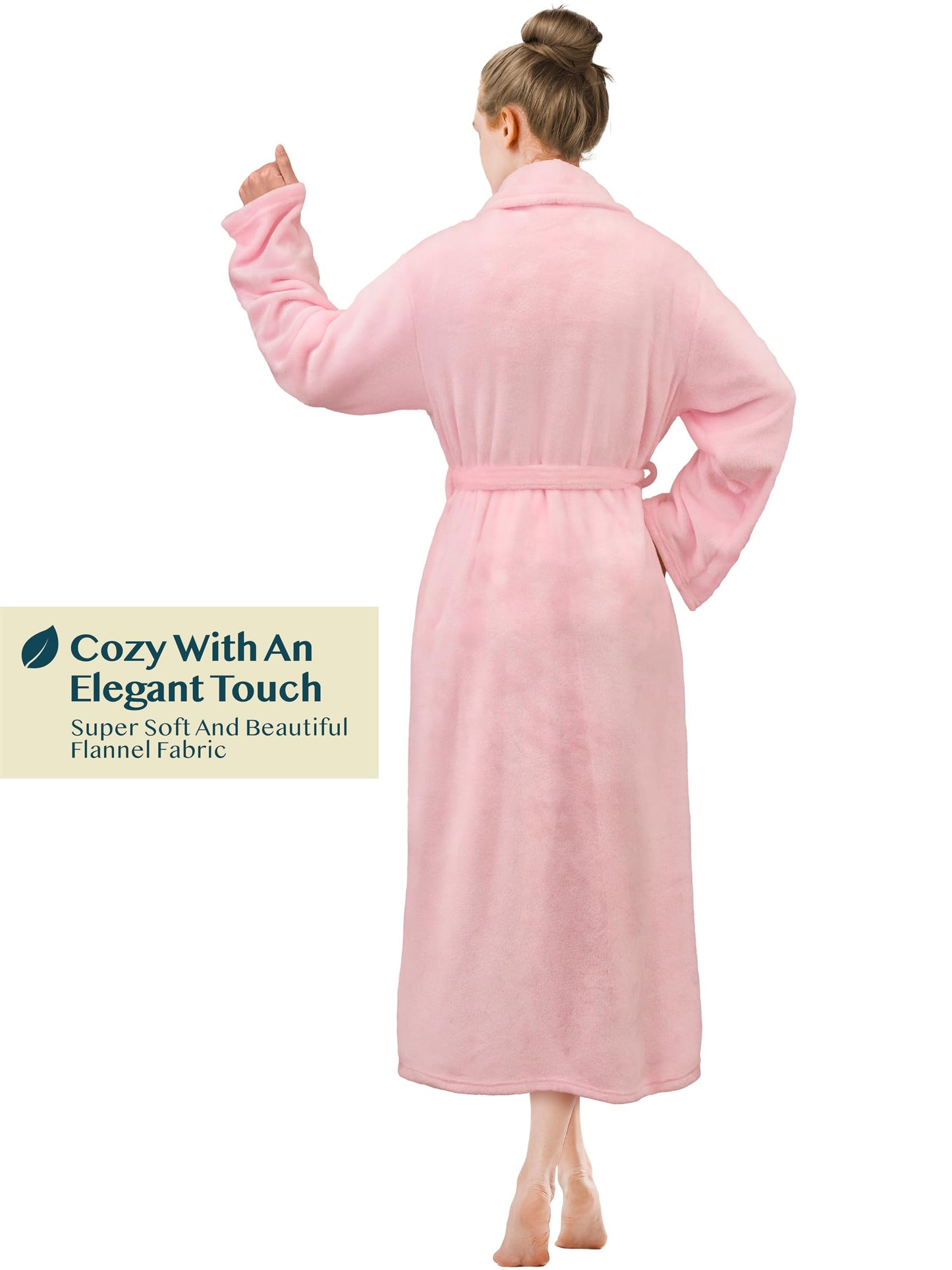 Plush Pink Robe