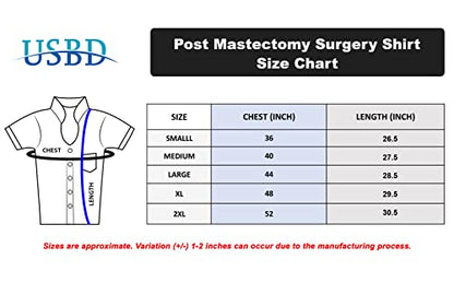 Lori's Choice Post Mastectomy Surgery Recovery Shirt